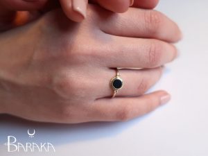טבעת אוניקס BARAKA - חתונה חברתית